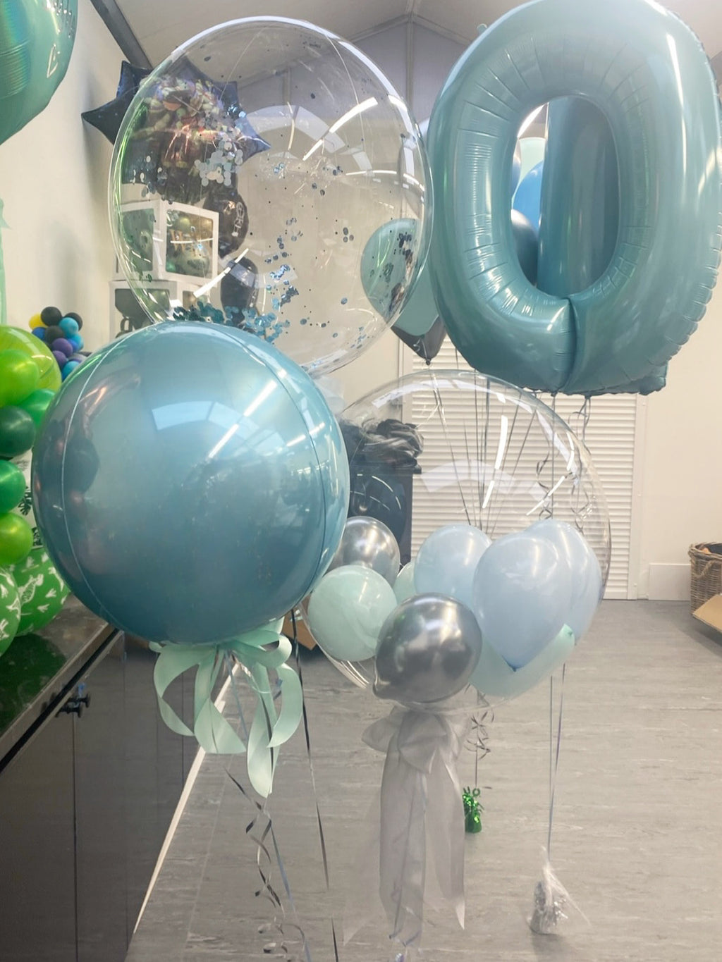 Helium balloons