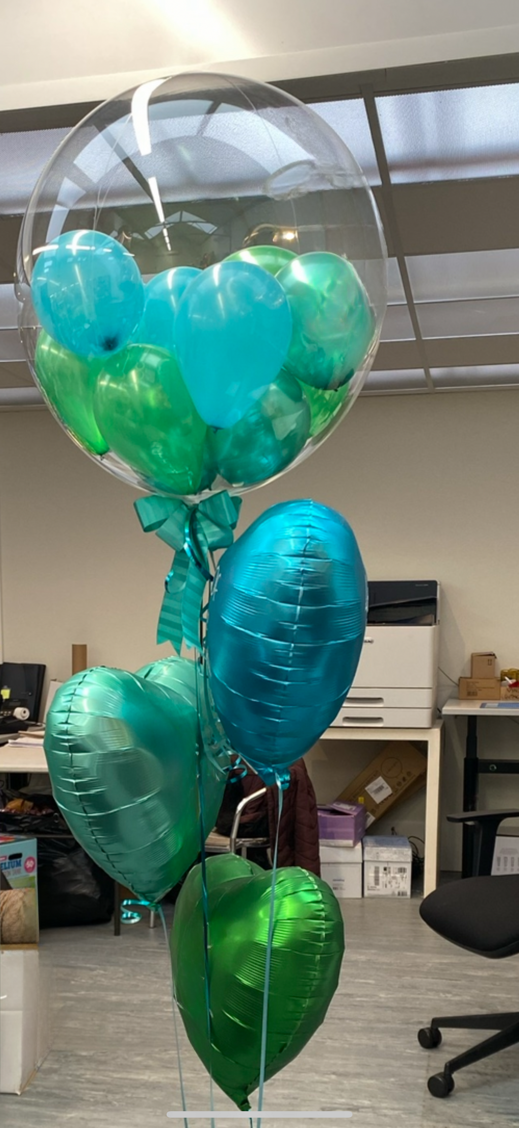 Helium balloons