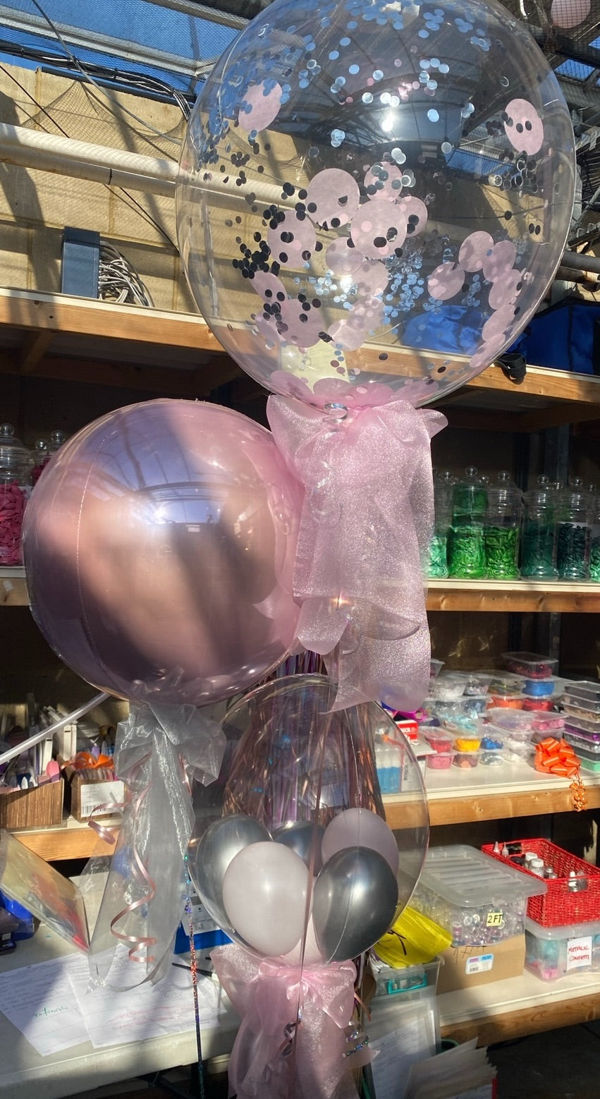 Helium balloons