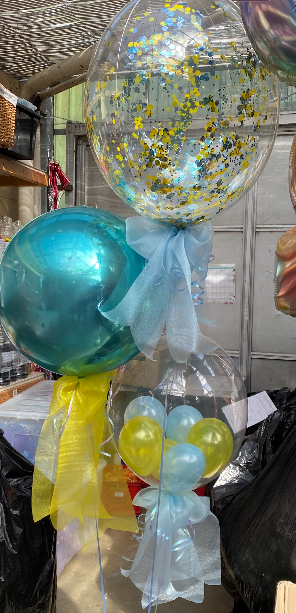 Helium balloons