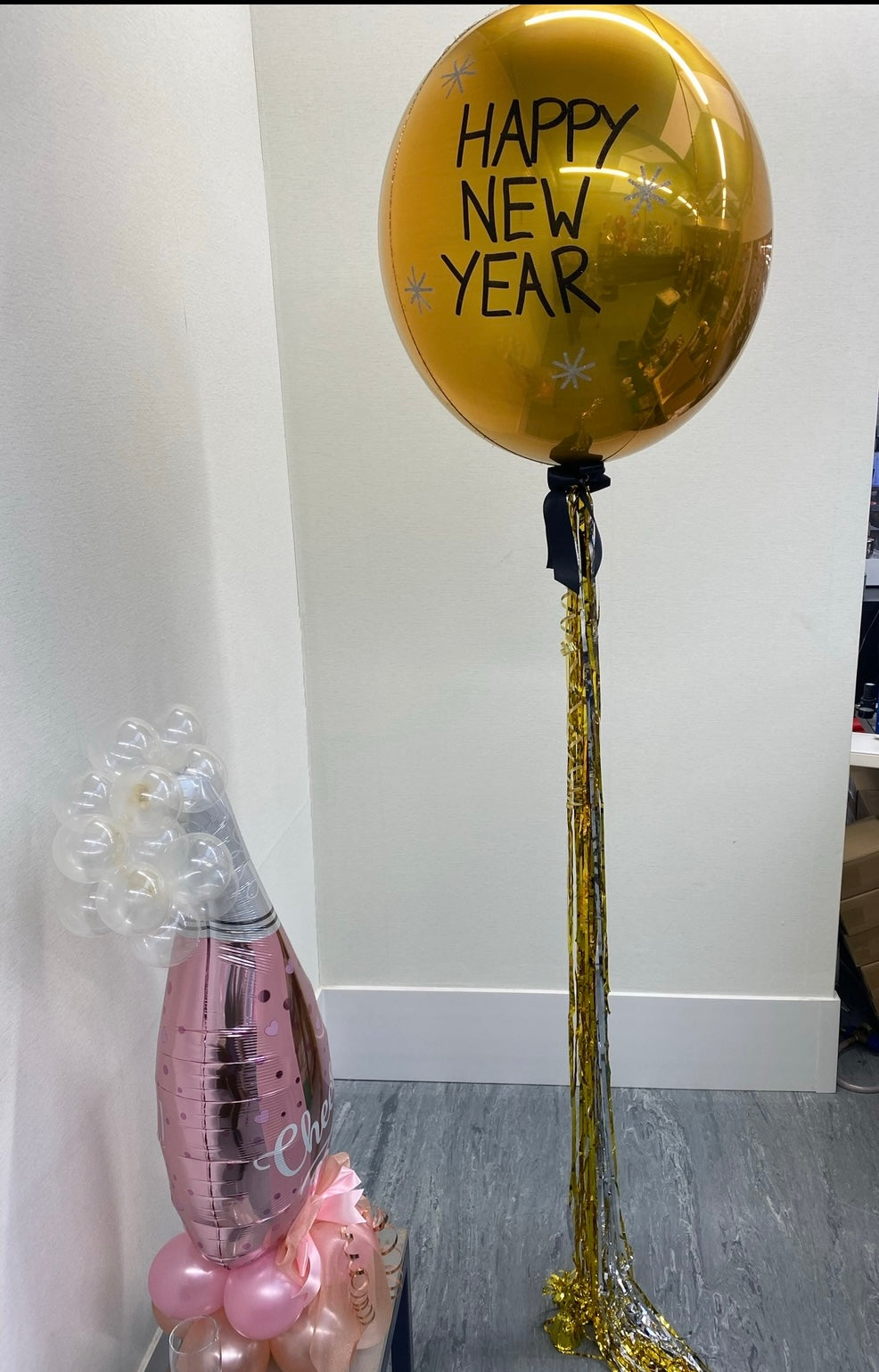 Helium balloons